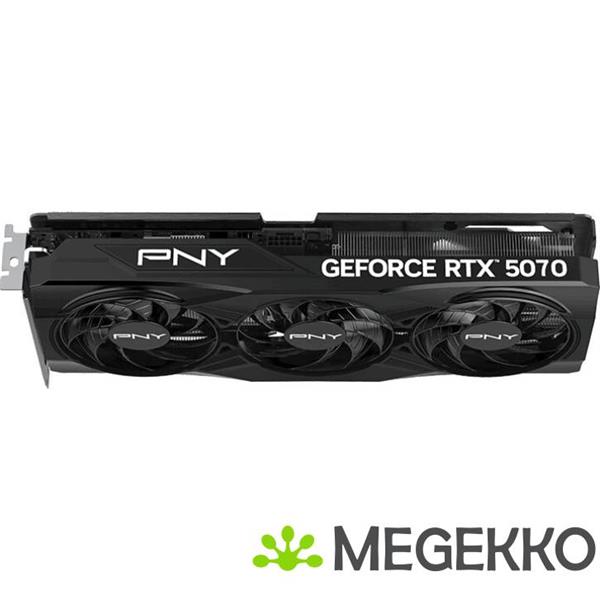 Grote foto pny geforce rtx 5070 12gb overclocked triple fan computers en software videokaarten