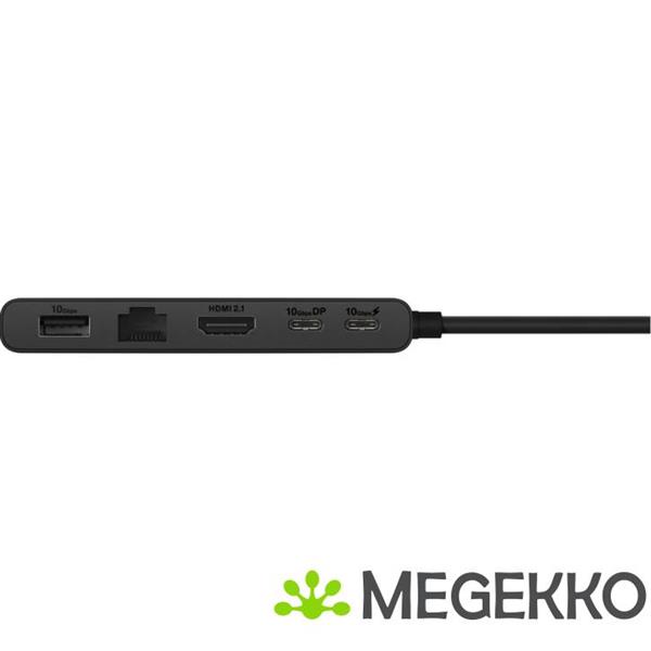 Grote foto asus dock 4k bedraad usb 3.2 gen 2 3.1 gen 2 type c zwart computers en software overige computers en software