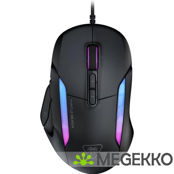 Grote foto turtle beach kone ii zwart gaming muis computers en software overige computers en software
