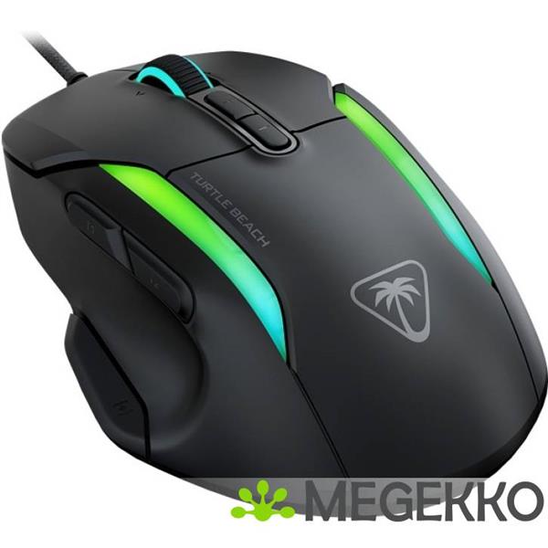 Grote foto turtle beach kone ii zwart gaming muis computers en software overige computers en software