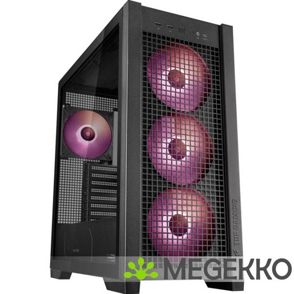 Grote foto asus tuf gaming gt302 argb zwart computers en software behuizingen en kasten
