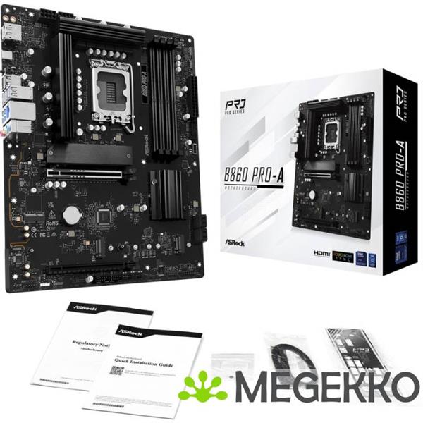 Grote foto asrock b860 pro a computers en software moederborden