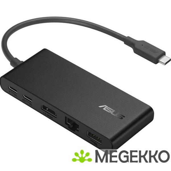 Grote foto asus dock 4k bedraad usb 3.2 gen 2 3.1 gen 2 type c zwart computers en software overige computers en software