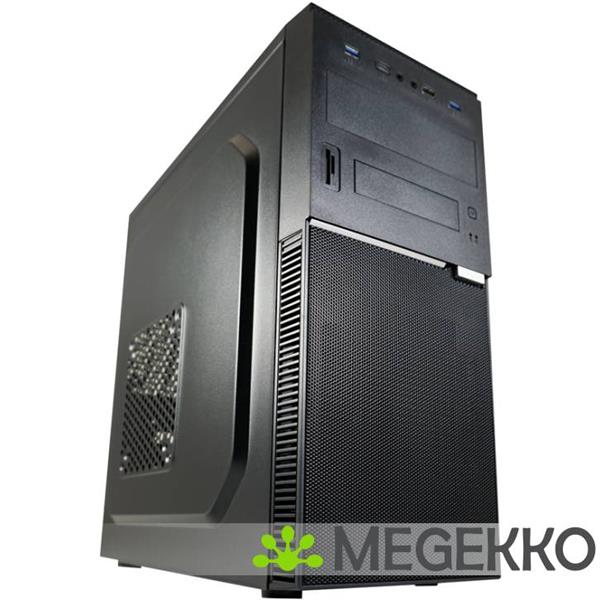 Grote foto lc power lc 7041b on computerbehuizing midi tower zwart computers en software behuizingen en kasten