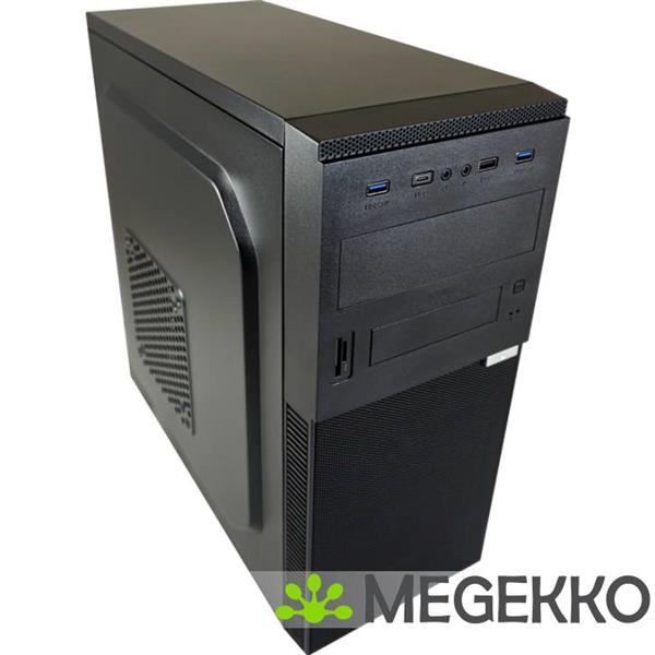 Grote foto lc power lc 7041b on computerbehuizing midi tower zwart computers en software behuizingen en kasten