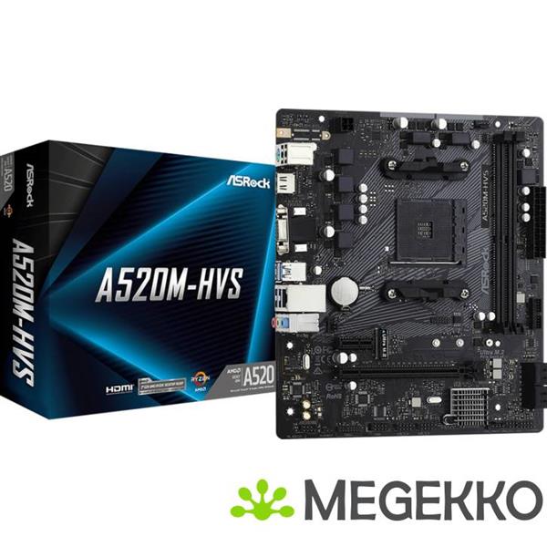 Grote foto asrock a520m hvs computers en software moederborden