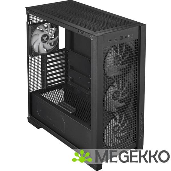 Grote foto asus tuf gaming gt302 argb zwart computers en software behuizingen en kasten