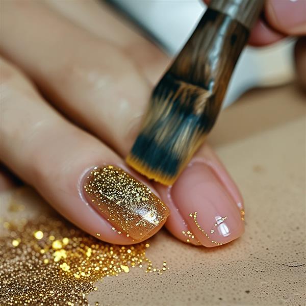 Grote foto gouden glitter 10 gram verzamelen overige verzamelingen