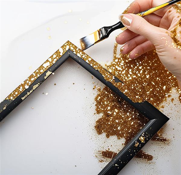 Grote foto gouden glitter 10 gram verzamelen overige verzamelingen