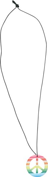 Grote foto hippie multicolor pendant 6 cm verzamelen overige verzamelingen