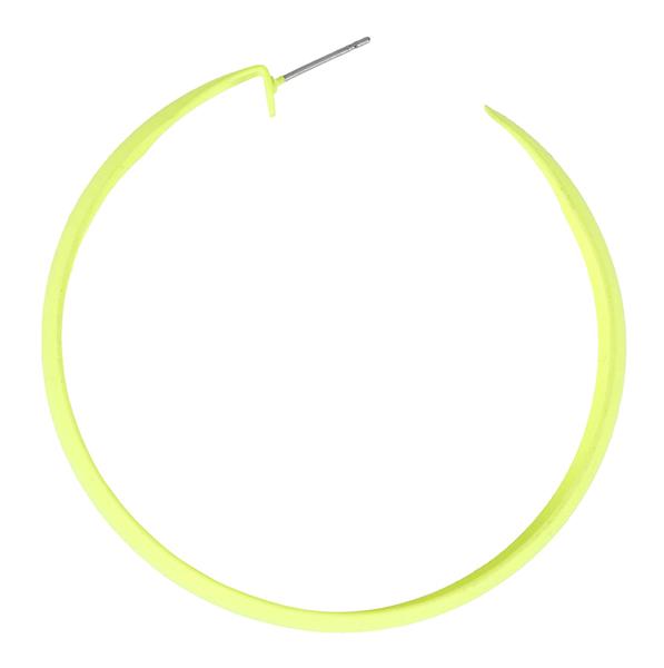 Grote foto neon hoop earrings verzamelen overige verzamelingen
