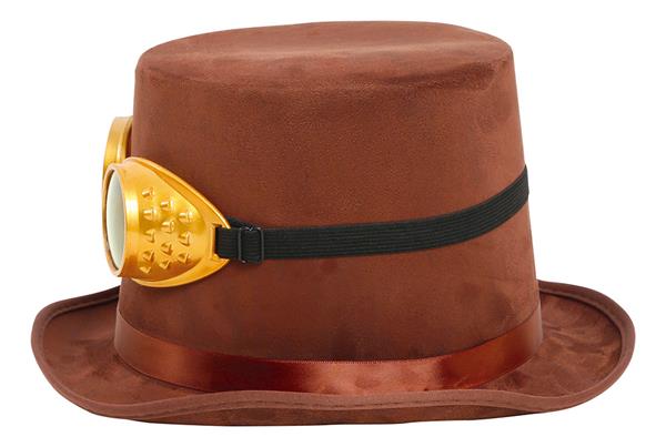 Grote foto brown felt fool hat with glasses adult verzamelen overige verzamelingen