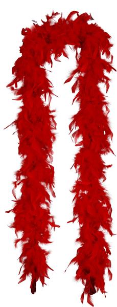 Grote foto boa feather 80 gr rood verzamelen overige verzamelingen