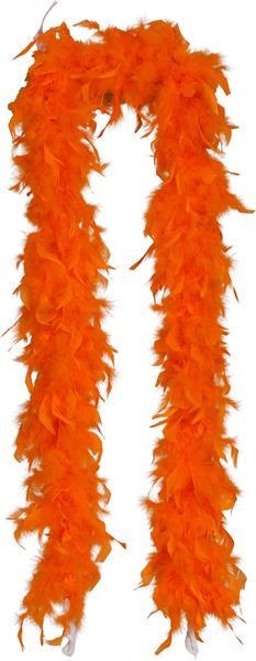 Grote foto boa feather 80 gr oranje verzamelen overige verzamelingen