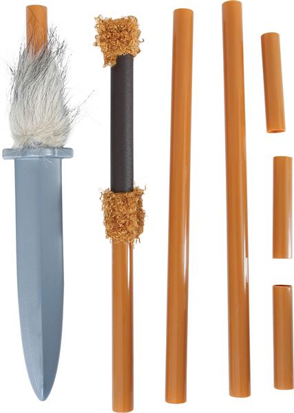 Grote foto 120 cm disassembleable indigenous spear verzamelen overige verzamelingen