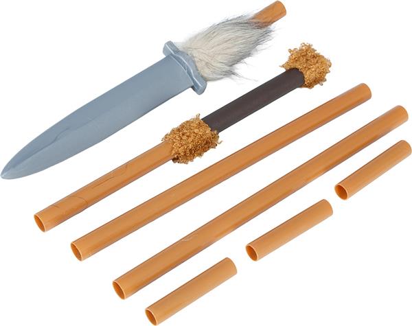 Grote foto 120 cm disassembleable indigenous spear verzamelen overige verzamelingen