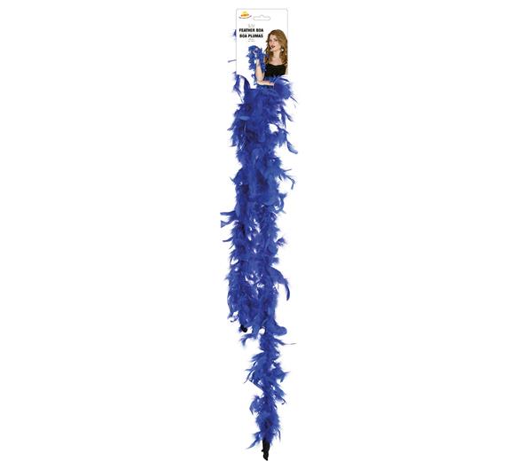 Grote foto boa feather 80 gr blauw verzamelen overige verzamelingen
