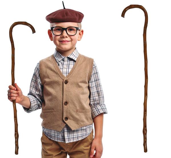 Grote foto 65 cm grandpa cane verzamelen overige verzamelingen