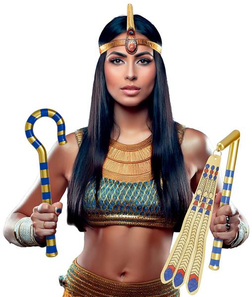 Grote foto pharaohs scepter 2 piece set 35 cms verzamelen overige verzamelingen