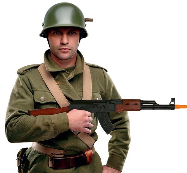 Grote foto nep pistool 67 cm russian rifle verzamelen overige verzamelingen