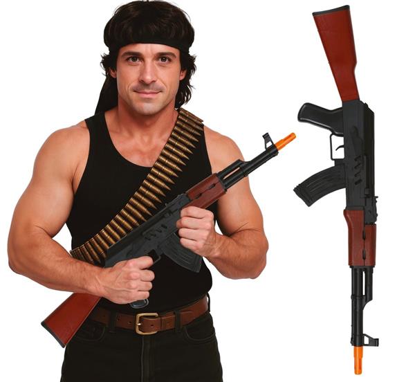 Grote foto nep pistool 67 cm russian rifle verzamelen overige verzamelingen