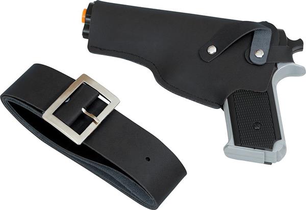 Grote foto pistool met holster 22cm verzamelen overige verzamelingen