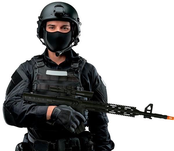 Grote foto nep pistool 68 cm assault rifle verzamelen overige verzamelingen