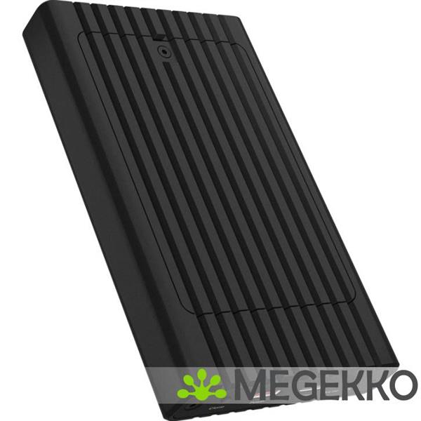 Grote foto icy box ib 2817mcl c31 sdd behuizing zwart m.2 stroomvoorziening via usb computers en software behuizingen en kasten