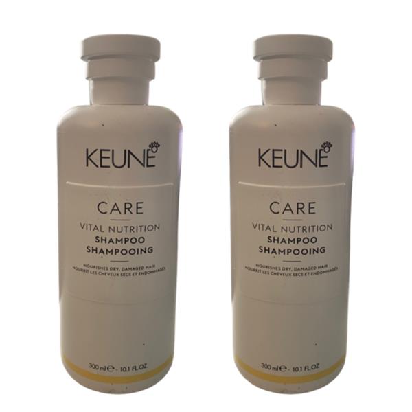 Grote foto keune 2 x care vital nutrition shampoo 300ml kleding dames sieraden