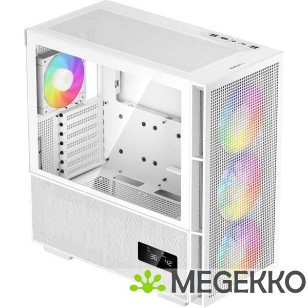 Grote foto deepcool ch560 digital wh computers en software behuizingen en kasten