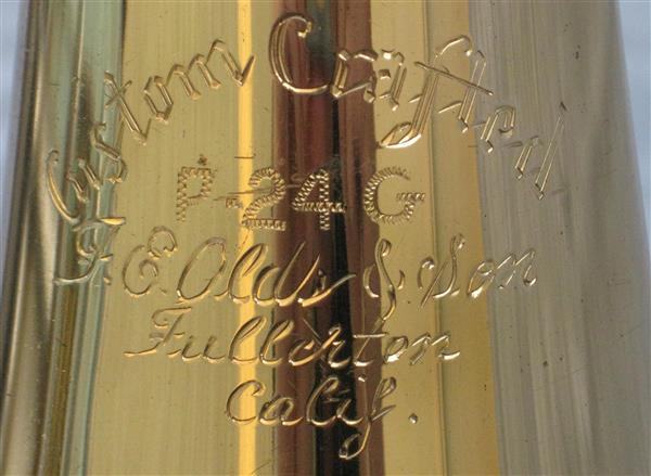 Grote foto olds p24g custom bas trombone george roberts model muziek en instrumenten trombones