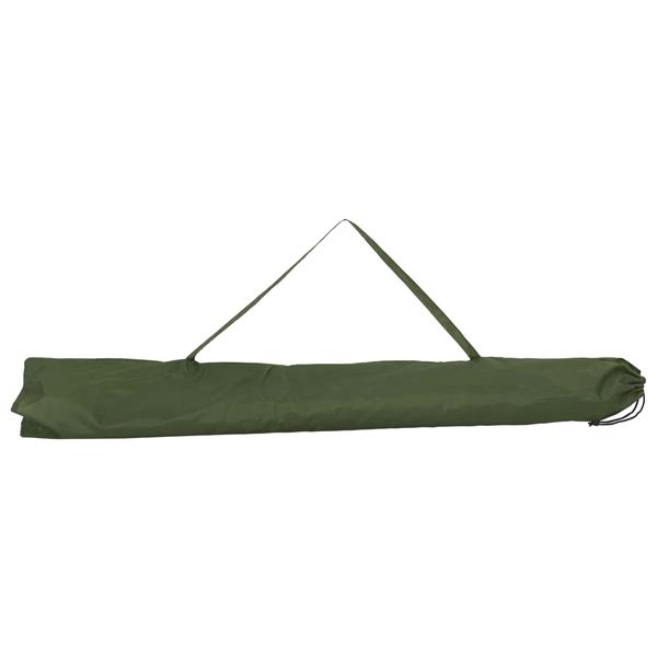 Grote foto vidaxl vis paraplu geel leger 220 x 193 cm oxford polyester tuin en terras overige tuin en terras