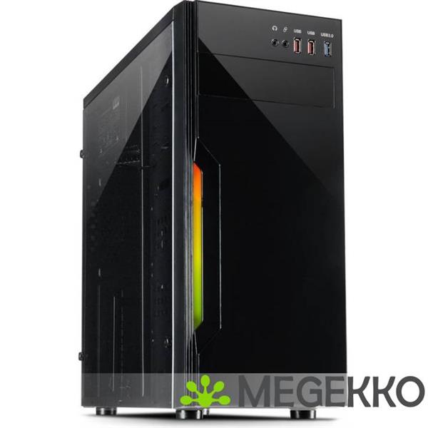 Grote foto inter tech b 42 rgb toren zwart computers en software behuizingen en kasten