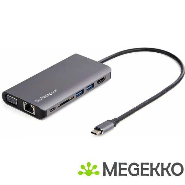 Grote foto startech.com dkt30chvausp notebook dock poortreplicator bedraad usb 3.0 3.1 gen 1 type c zwart computers en software overige computers en software