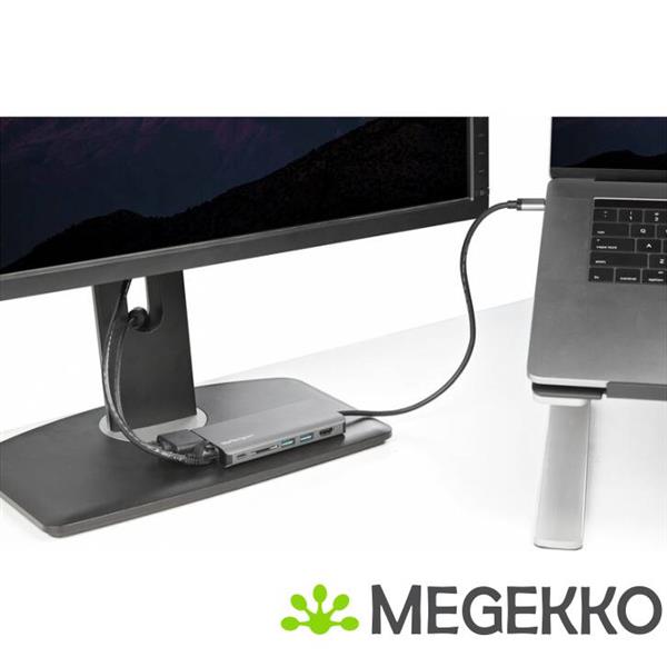Grote foto startech.com dkt30chvausp notebook dock poortreplicator bedraad usb 3.0 3.1 gen 1 type c zwart computers en software overige computers en software