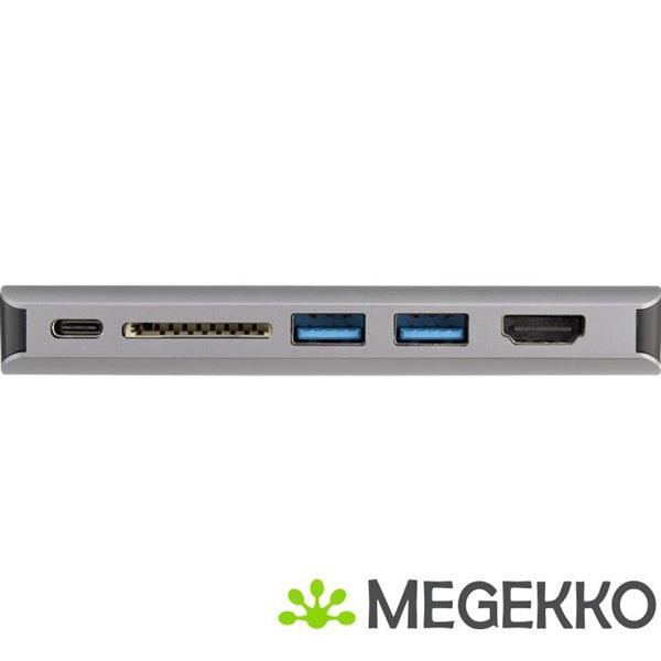 Grote foto startech.com dkt30chvausp notebook dock poortreplicator bedraad usb 3.0 3.1 gen 1 type c zwart computers en software overige computers en software