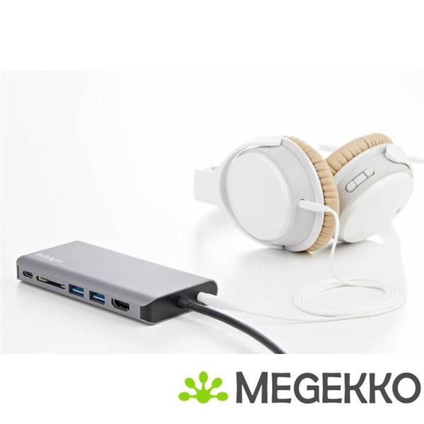 Grote foto startech.com dkt30chvausp notebook dock poortreplicator bedraad usb 3.0 3.1 gen 1 type c zwart computers en software overige computers en software