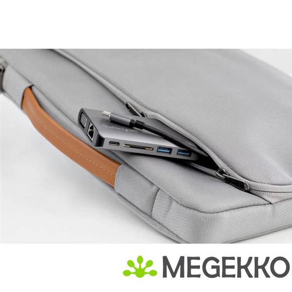 Grote foto startech.com dkt30chvausp notebook dock poortreplicator bedraad usb 3.0 3.1 gen 1 type c zwart computers en software overige computers en software