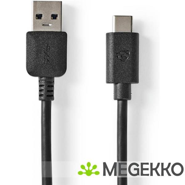 Grote foto usb 3.1 cable usb c male a male 2.0 m zwart computers en software overige computers en software