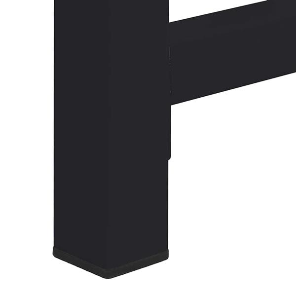 Grote foto vidaxl wasmachine pedestal 2 pcs zwart 64 x 55 x 32.5 cm staal witgoed en apparatuur wasmachines