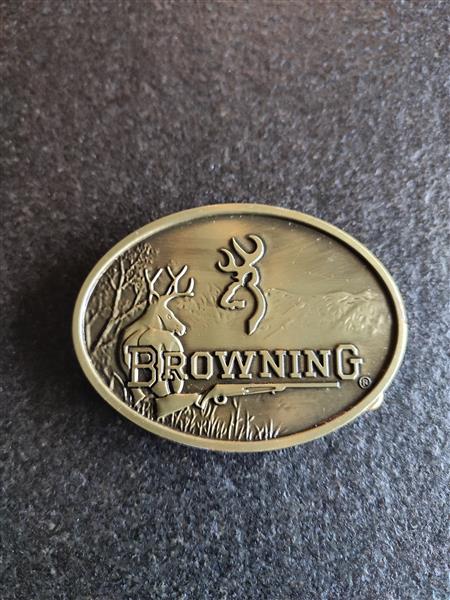 Grote foto browning buckle gesp riem gordel ceinture kleding heren overige herenkleding