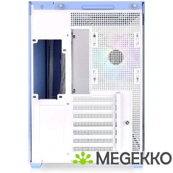 Grote foto thermaltake view 380 tg argb hydrangea blue midi tower blauw computers en software behuizingen en kasten