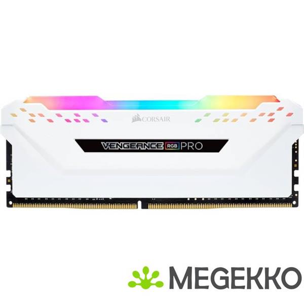 Grote foto corsair ddr4 vengeance rgb pro 2x16gb 3200 white computers en software overige computers en software
