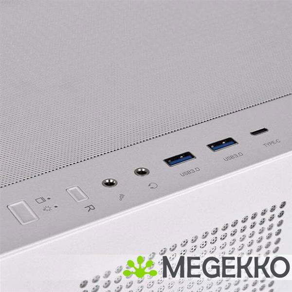 Grote foto thermaltake view 270 plus tg argb snow midi tower wit computers en software behuizingen en kasten