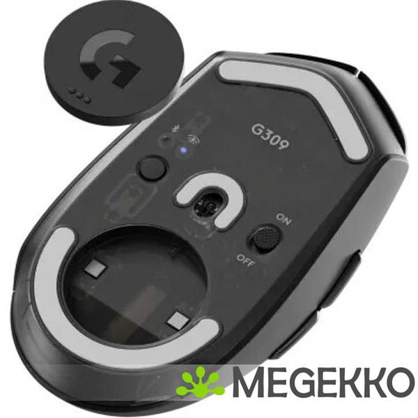 Grote foto logitech g309 draadloze gaming muis zwart computers en software overige computers en software