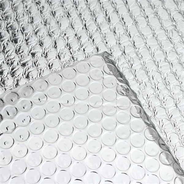 Grote foto vidaxl radiatorfolie zilver 1 x 5 m aluminium doe het zelf en verbouw sanitair