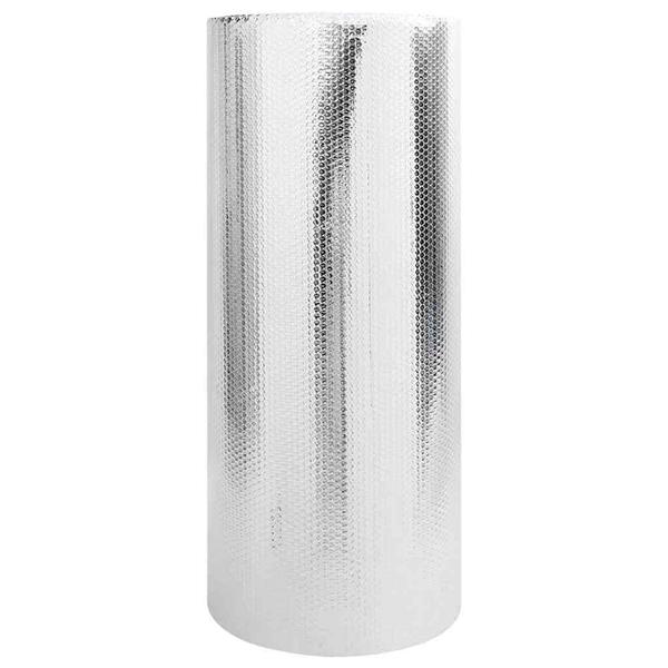 Grote foto vidaxl radiatorfolie zilver 1 x 5 m aluminium doe het zelf en verbouw sanitair