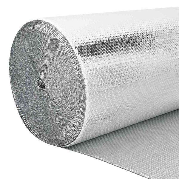 Grote foto vidaxl radiatorfolie zilver 1 x 5 m aluminium doe het zelf en verbouw sanitair
