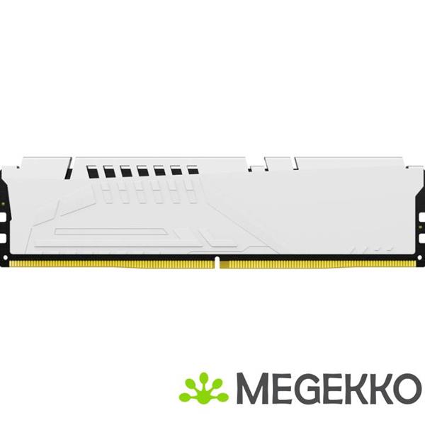 Grote foto kingston ddr5 fury beast 2x16gb 6000 white computers en software harde schijven