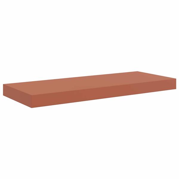 Grote foto vidaxl wandplank wandgemonteerd 4 pcs rood 50 x 23 x 4 cm bewerkt hout huis en inrichting woningdecoratie